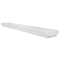 BADEZIMMER-DECKENLEUCHTE white² 120/14/5,2 cm   - Weiß, Basics, Kunststoff (120/14/5,2cm)