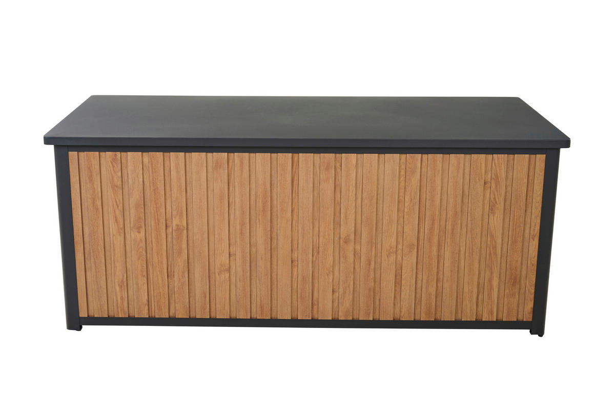 KISSENBOX 79/75/181 cm  - Braun, MODERN, Metall (79/75/181cm) - Siena Garden