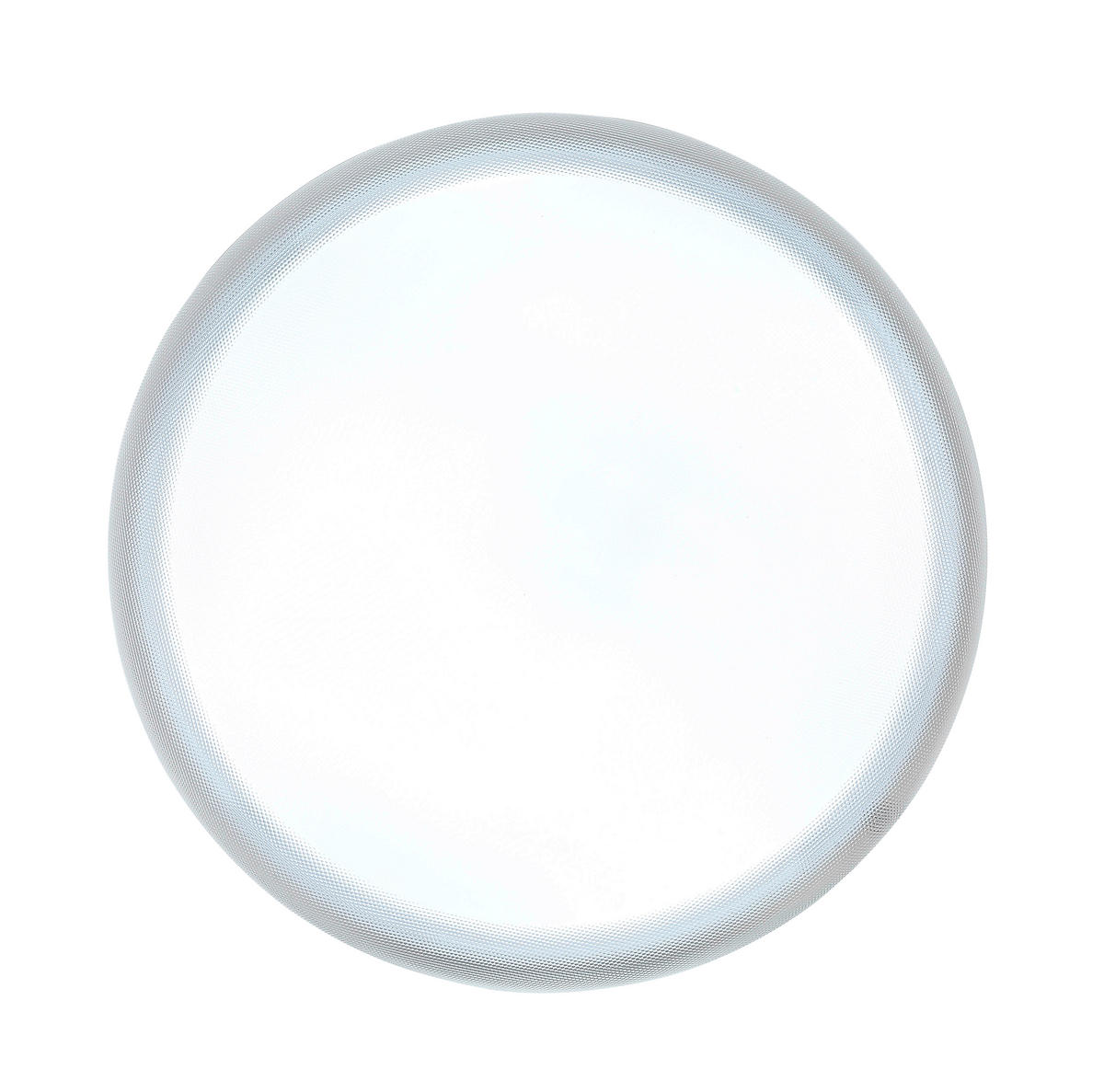 LED MENNYEZETI LÁMPA - áttetsző/fehér, Trend, műanyag/fém (50/8cm) - Novel