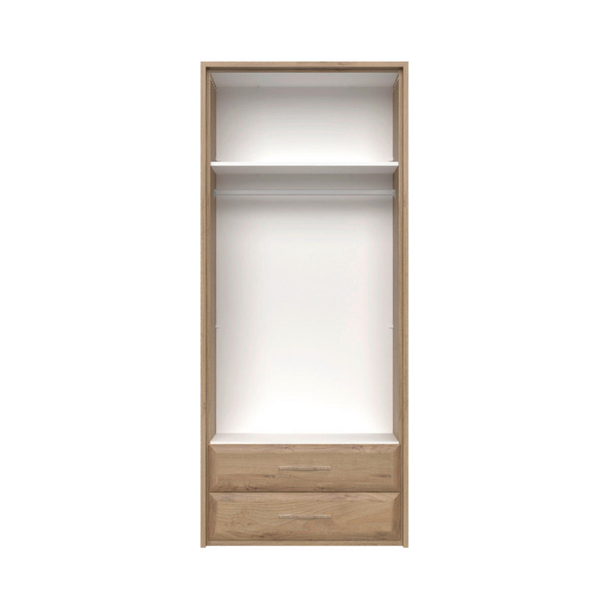 ORMAR SA KLASIČNIM VRATIMA bež  97/226/60 cm  - bež, Dizajnerski, metal/pločasti materijal (97/226/60cm)