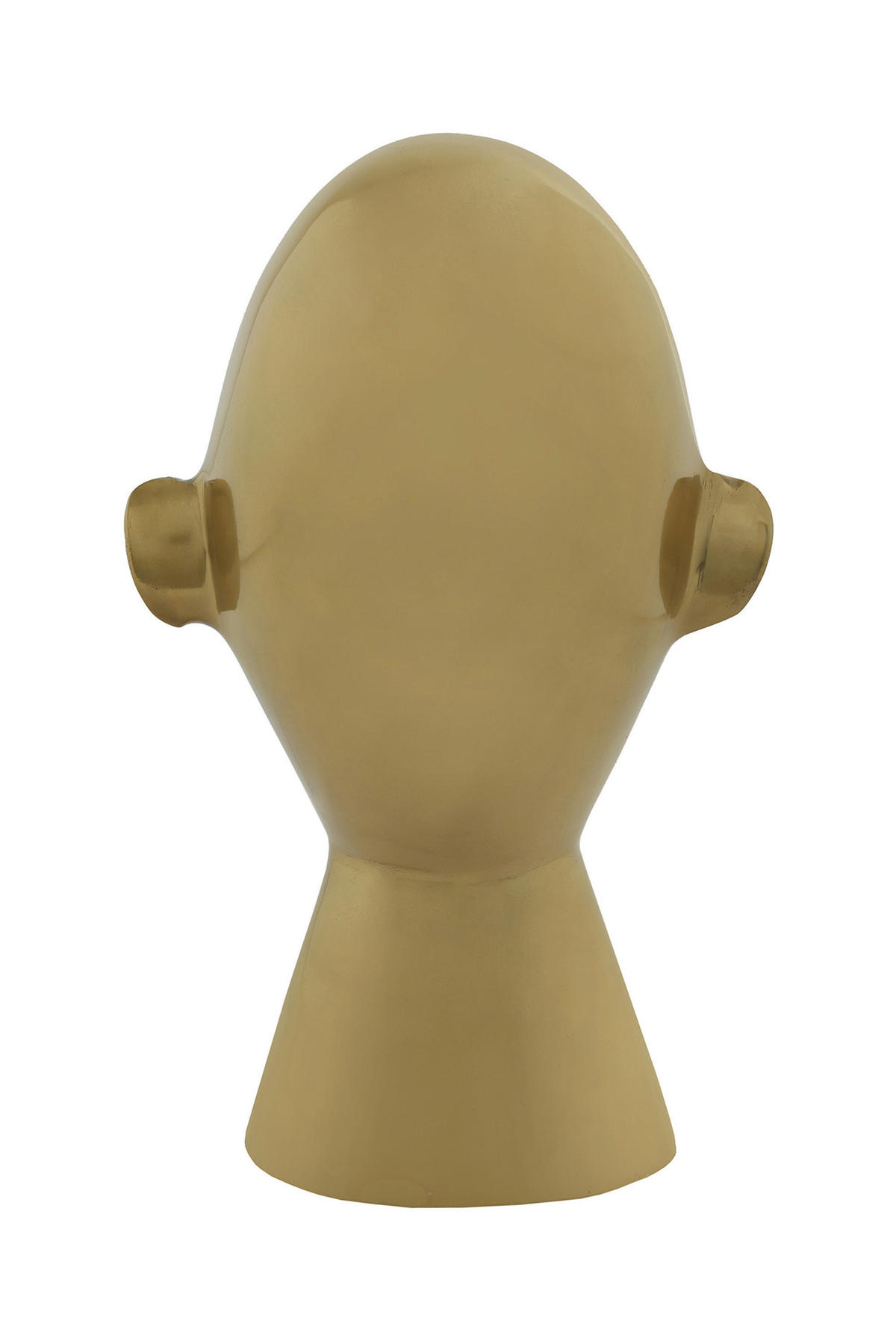 SKULPTUR - Goldfarben, Trend, Metall (11/22/14cm) - Kayoom