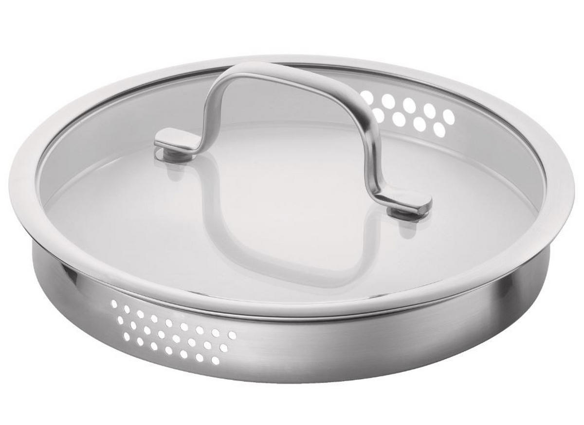 KOCHTOPFSET TRUEFLOW 9-teilig  - Edelstahlfarben, Basics, Glas/Metall - Zwilling