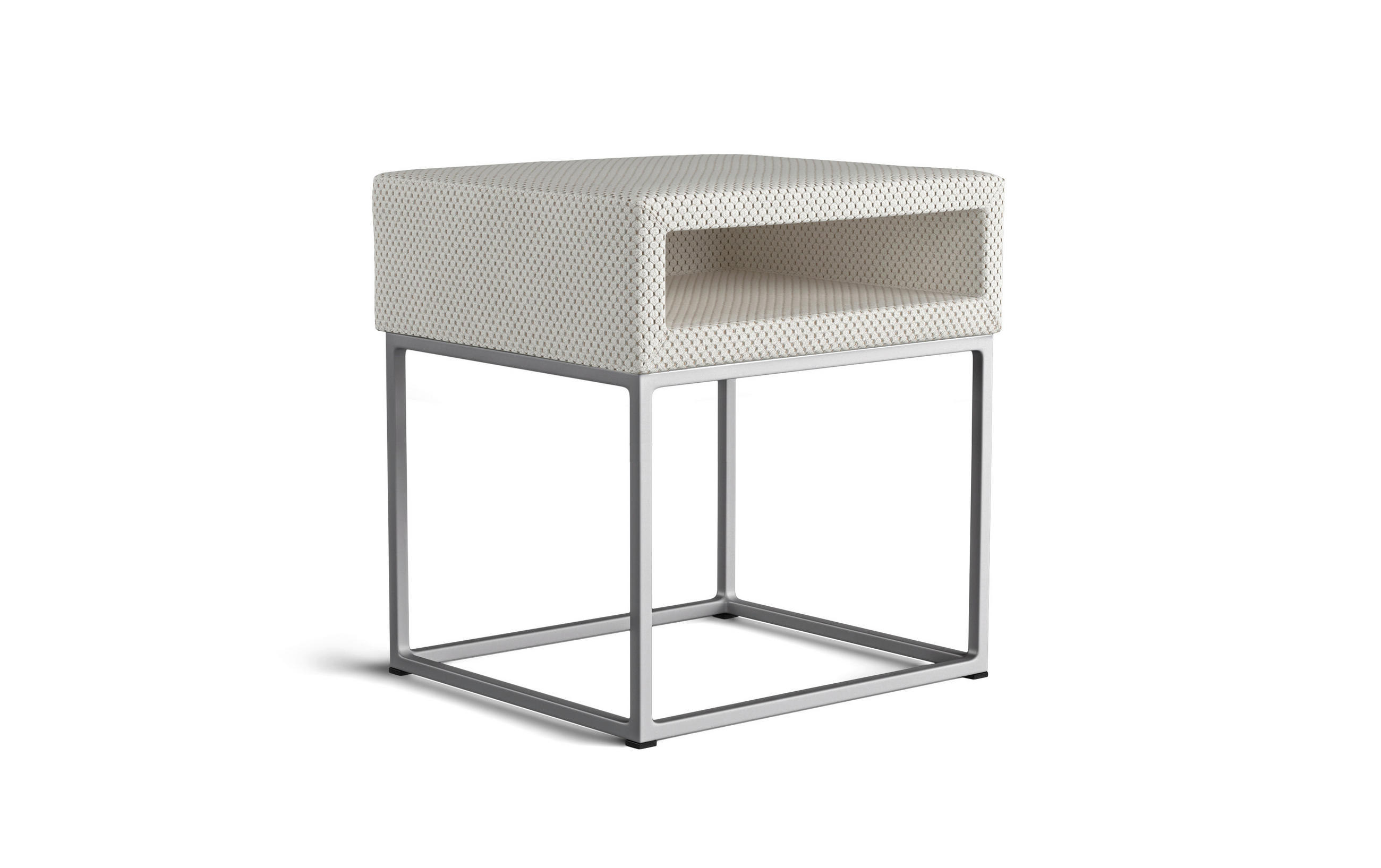 Welnova NOČNÝ STOLÍK, krémová, 45/53/40 cm