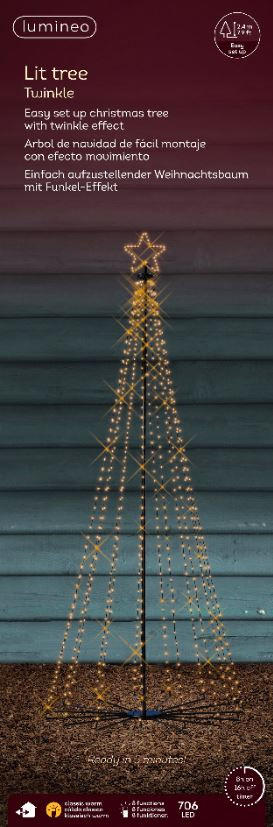 LED-DEKOLEUCHTE - Schwarz, Basics, Kunststoff (100/240cm)