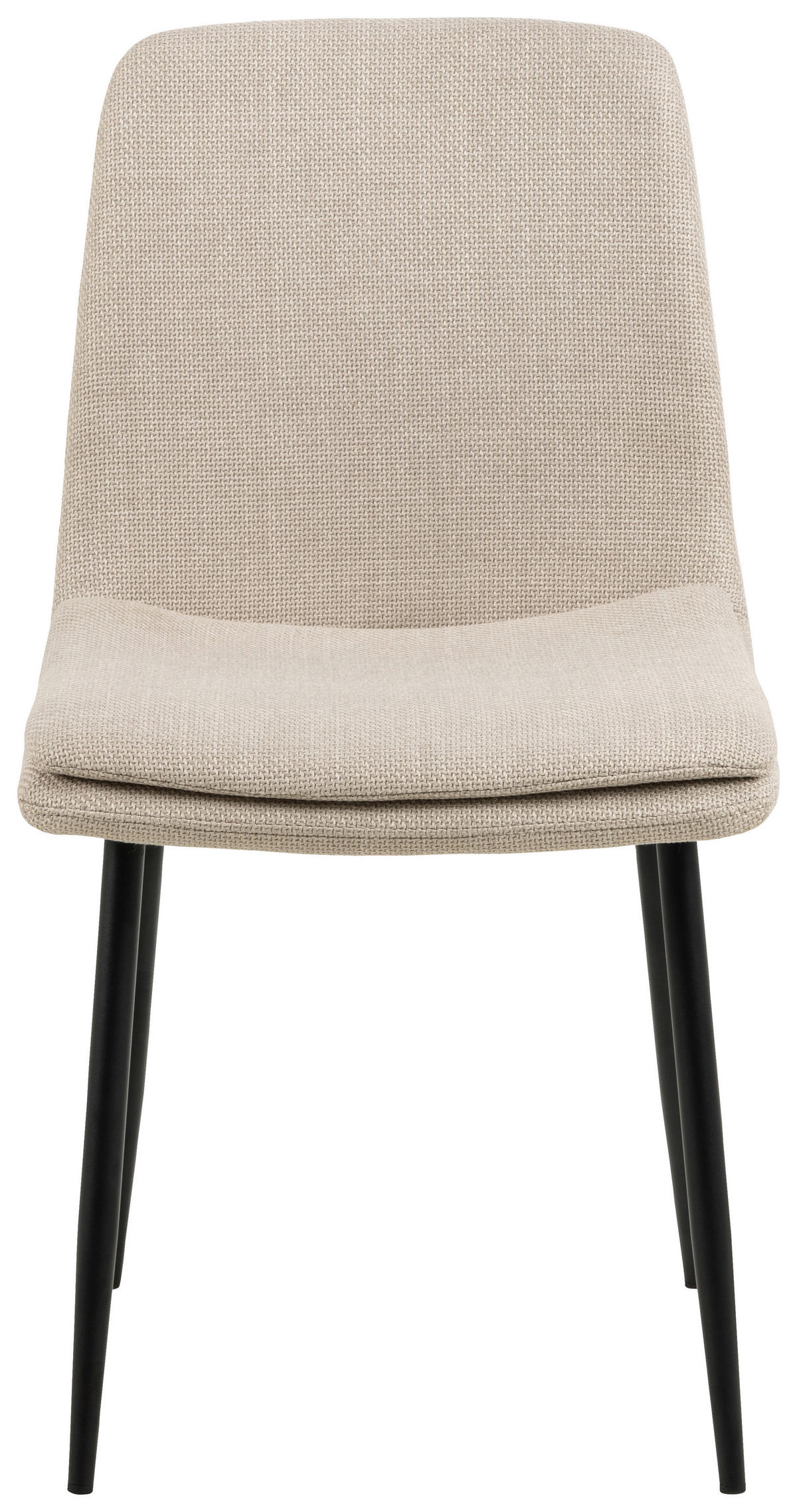 STOLICA  bež  tekstil      - bež/crna, Design, tekstil/metal (46/85,5/55cm) - MID.YOU
