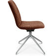 STUHL  in Aluminium Bouclé Metall, Textil  - Alufarben/Kupferfarben, Design, Textil/Metall (46/81,5-84,5/55cm) - Johann Jakob