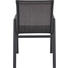 STAPELSESSEL Aluminium Anthrazit, Dunkelgrau - Dunkelgrau/Anthrazit, Design, Textil/Metall (57/62/90cm) - Ambia Garden