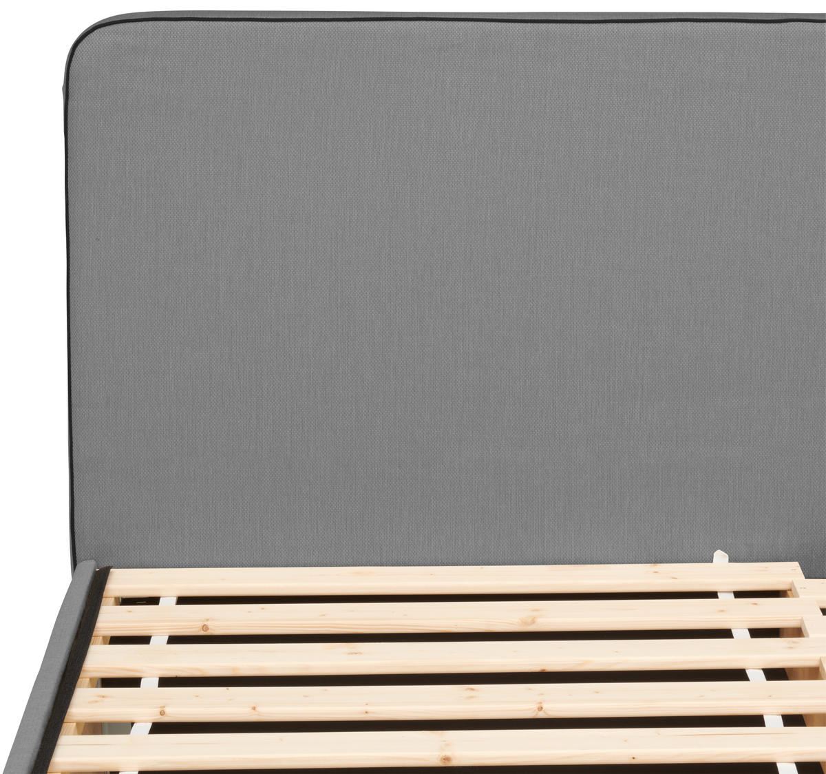 BOXBETT 160/200 cm  in Hellgrau  - Hellgrau, KONVENTIONELL, Holz (160/200cm) - P & B