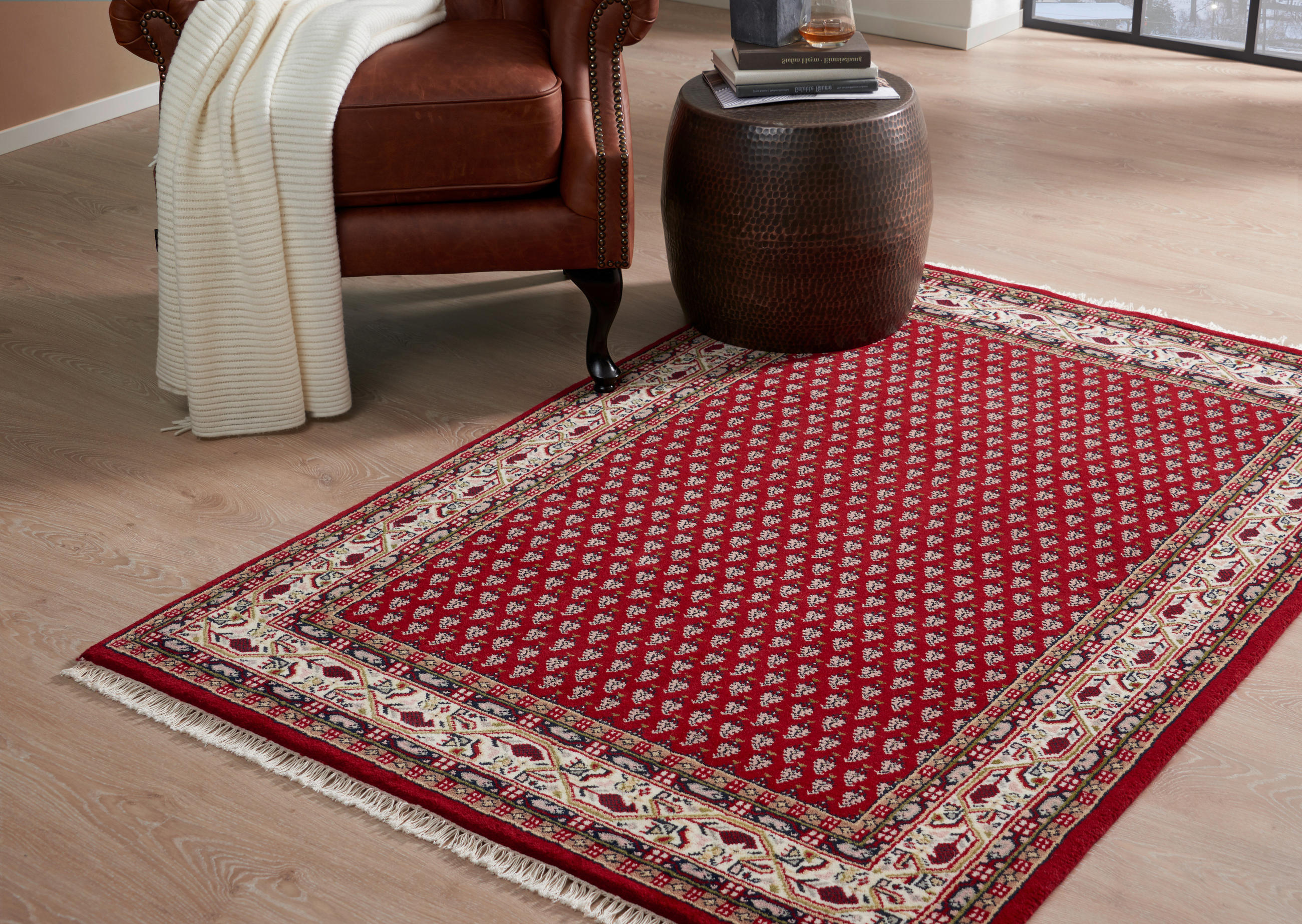 ORIENTTEPPICH 70/140 cm Mir fine Rot  - Rot, Lifestyle, Textil (70/140cm) - Cazaris