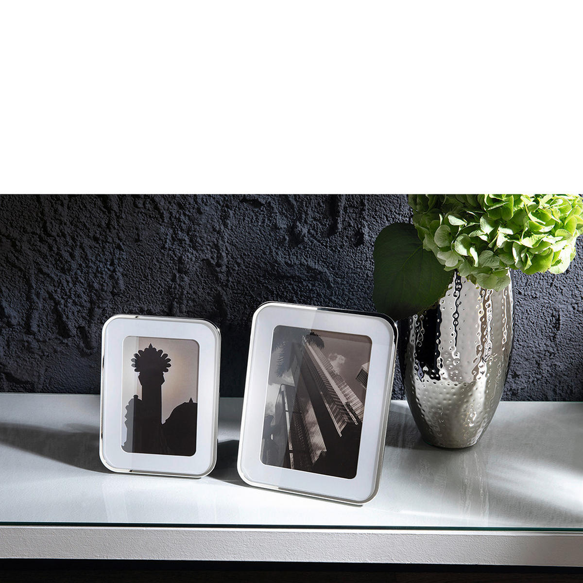 BILDERRAHMEN - Silberfarben, Basics, Metall (18/13/1,5cm) - Fink