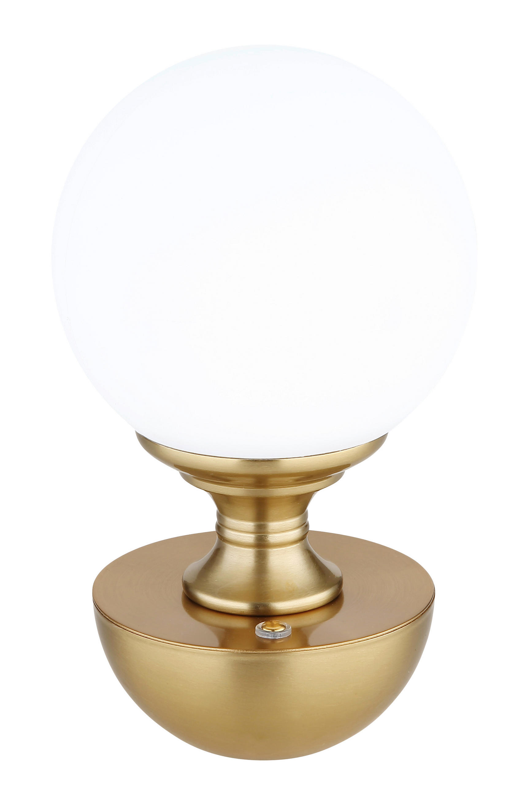 PORTABEL LAMPA 12/21 cm   - vit/mässingsfärgad, Klassisk, metall/plast (12/21cm) - Globo