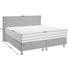 Boxspringbett 160 cm x 200 cm in Textil Grau - Alufarben/Grau, Konventionell, Holz/Kunststoff (160/200cm) - Bentley Boxspringbett 160 cm x 200 cm in Textil Grau - Alufarben/Grau, Konventionell, Holz/Kunststoff (160/200cm) - Bentley