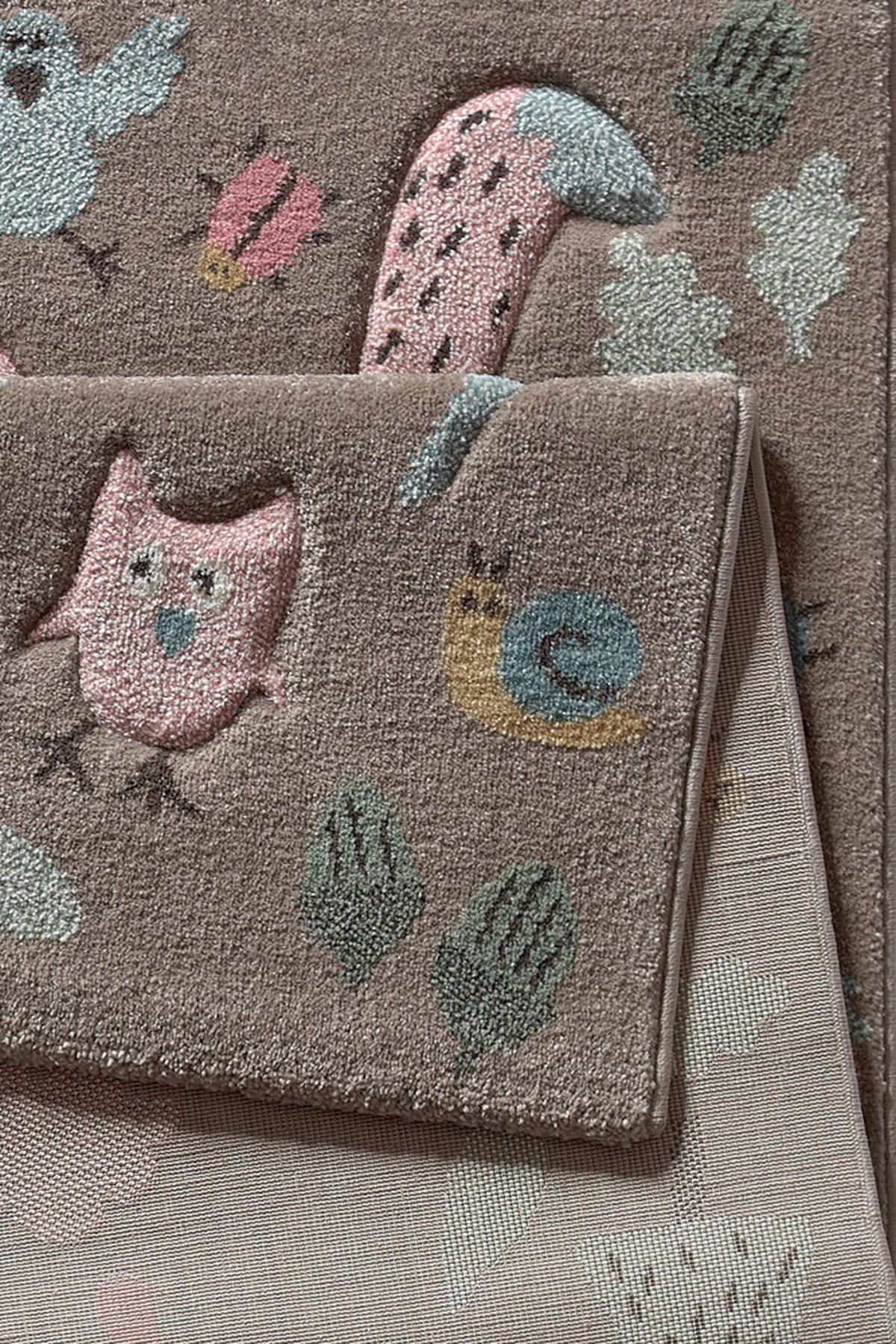 KINDERTEPPICH 133/200 cm Forest  - Taupe, Trend, Textil (133/200cm) - Sigikid