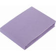 SPANNLEINTUCH 180-200/200 cm Jersey  - Violett, Basics, Textil (180-200/200cm) - Novel