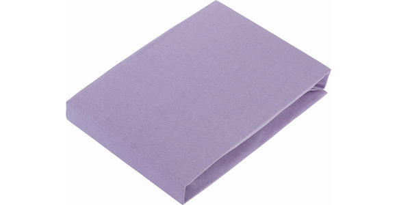 SPANNLEINTUCH 180-200/200 cm Jersey - Violett, Basics, Textil (180-200/200cm) - Novel