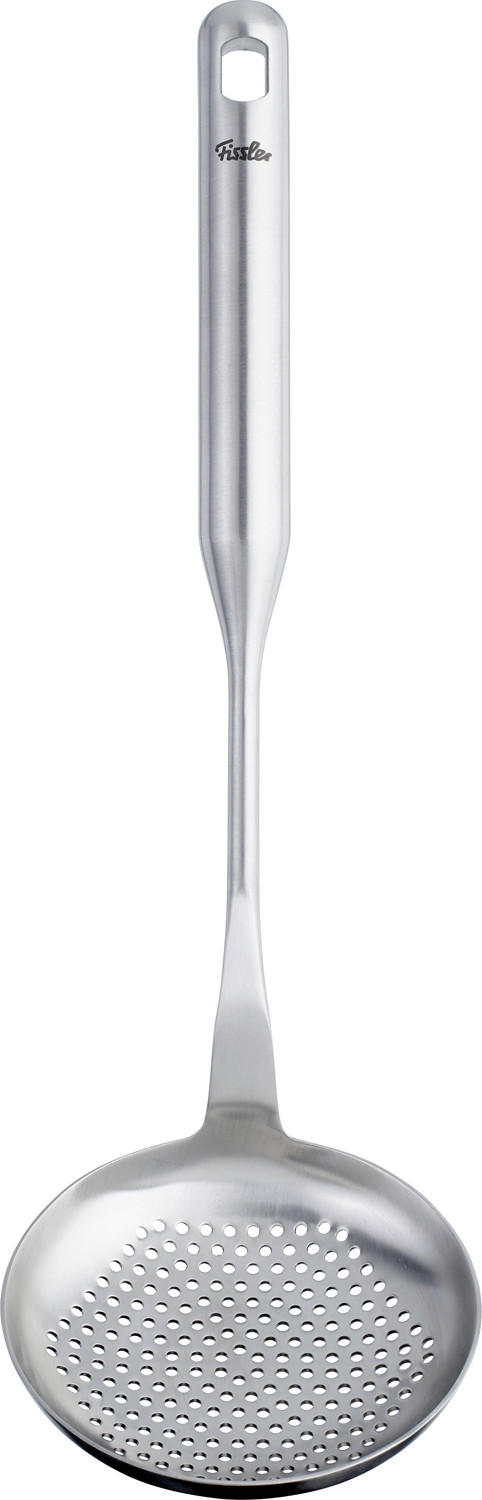 ABSEIHLÖFFEL Fissler Essential - Edelstahlfarben, Basics, Metall (35/11/8,5cm) - Fissler