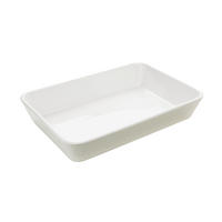 AUFLAUFFORM Keramik Porzellan  - Weiß, Basics, Keramik (34/23/5,5cm) - Homeware Profession.