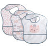LÄTZCHEN 3-teilig  - Weiss/Pink, Basics, Textil (28/40cm) - My Baby Lou