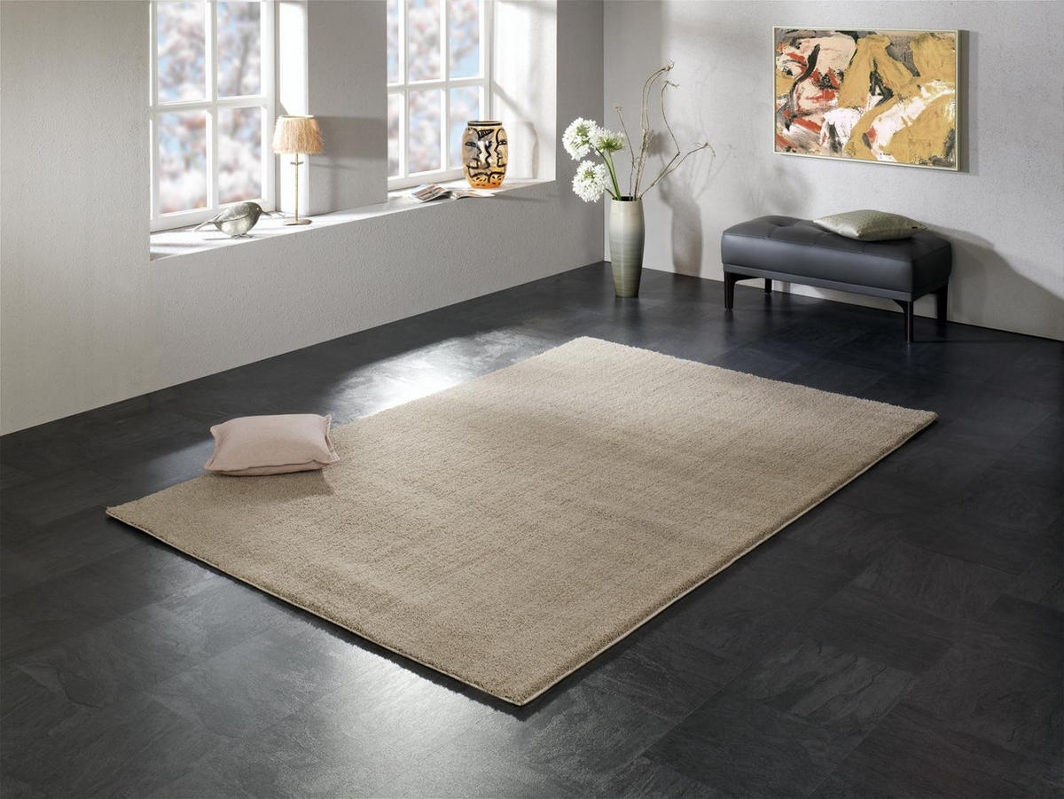 WEBTEPPICH 80/150 cm Sunshine  - Beige, Basics, Textil (80/150cm) - Novel