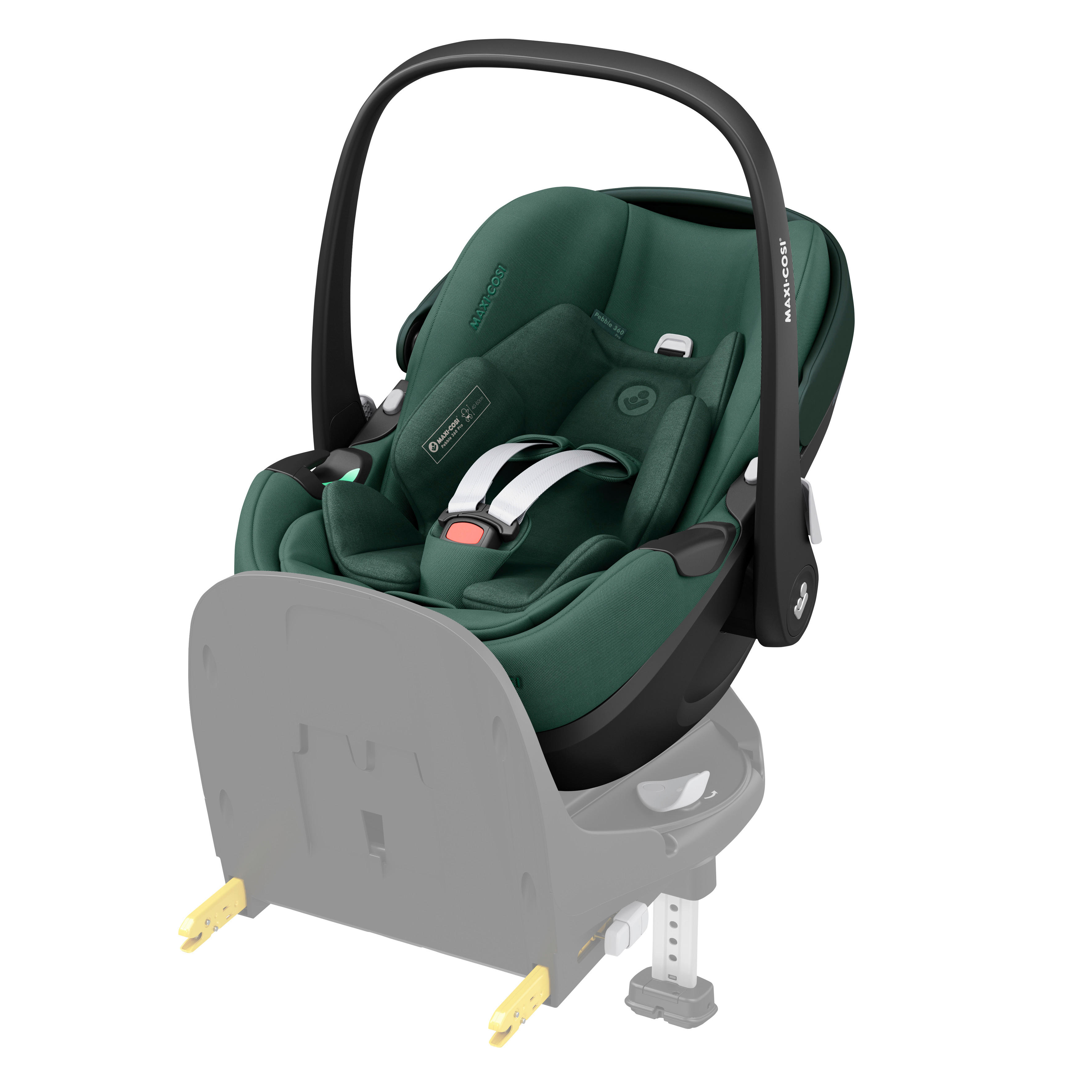 joie - Babyschale i-Snug 2 i-Size ab Geburt-13 kg (40 cm-75 cm) inkl.  Sitzverkleinerer nur 3,35 kg - Lagoon 
