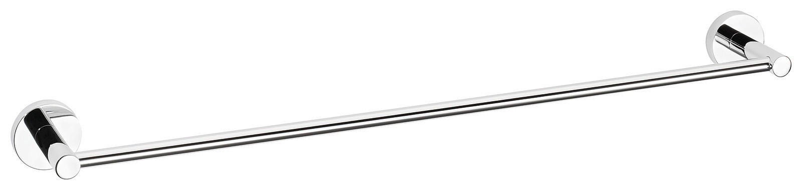 HANDTUCHSTANGE Chromfarben  - Chromfarben, Basics, Metall (63/5/9cm) - Tesa