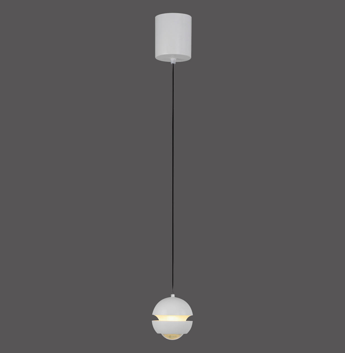 LED-PENDELLEUCHTE 10/10/220 cm  - Weiß, Design, Kunststoff/Metall (10/10/220cm) - Schöner Wohnen