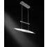 LED-HÄNGELEUCHTE - Nickelfarben, Design, Glas/Metall (80/150/15cm) LED-HÄNGELEUCHTE - Nickelfarben, Design, Glas/Metall (80/150/15cm)