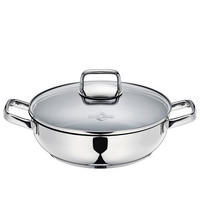 BRATPFANNE PISA ILAG®-Antihaftbeschichtung 28 cm  - Silberfarben, Basics, Glas/Metall (28cm) - KÜCHENPROFI
