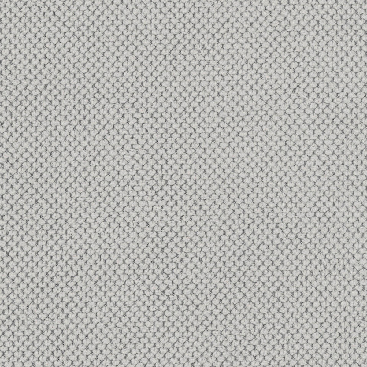 HOCKER FLORES FK Mikrofaser Silberfarben  - Silberfarben/Schwarz, KONVENTIONELL, Kunststoff/Textil (60/42/60cm) - MID.YOU