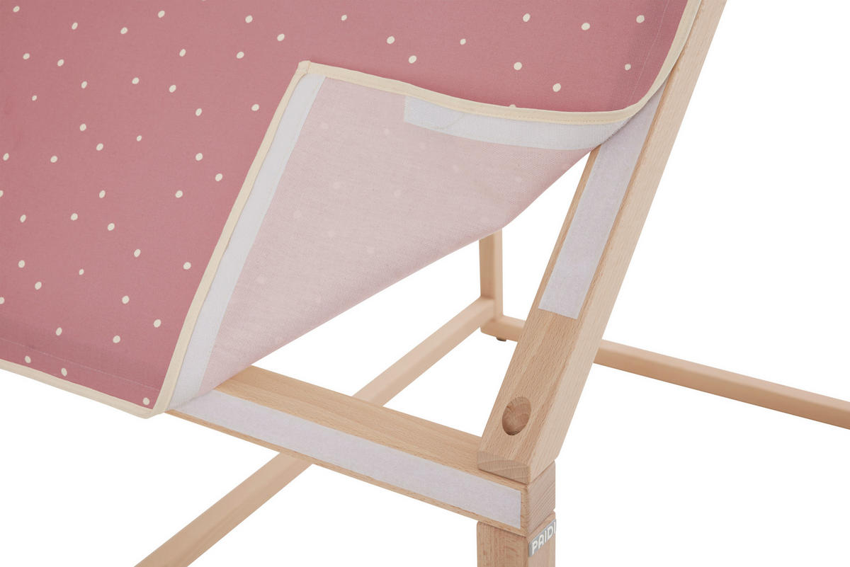 BALDAHIN  Little PAIDI House  - ružičasta, Basics, tekstil (97/235cm) - Paidi