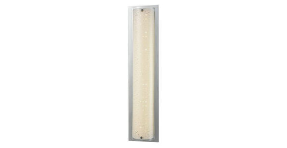 LED-WANDLEUCHTE - Weiß, LIFESTYLE, Kunststoff/Metall (10/44/7cm) - Novel