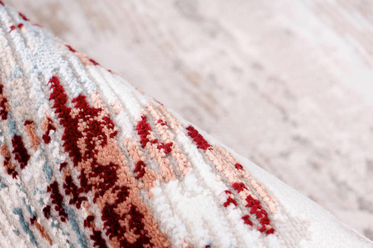 VINTAGE-TEPPICH 80/150 cm Akropolis  - Rosa/Grau, Design, Textil (80/150cm) - Kayoom
