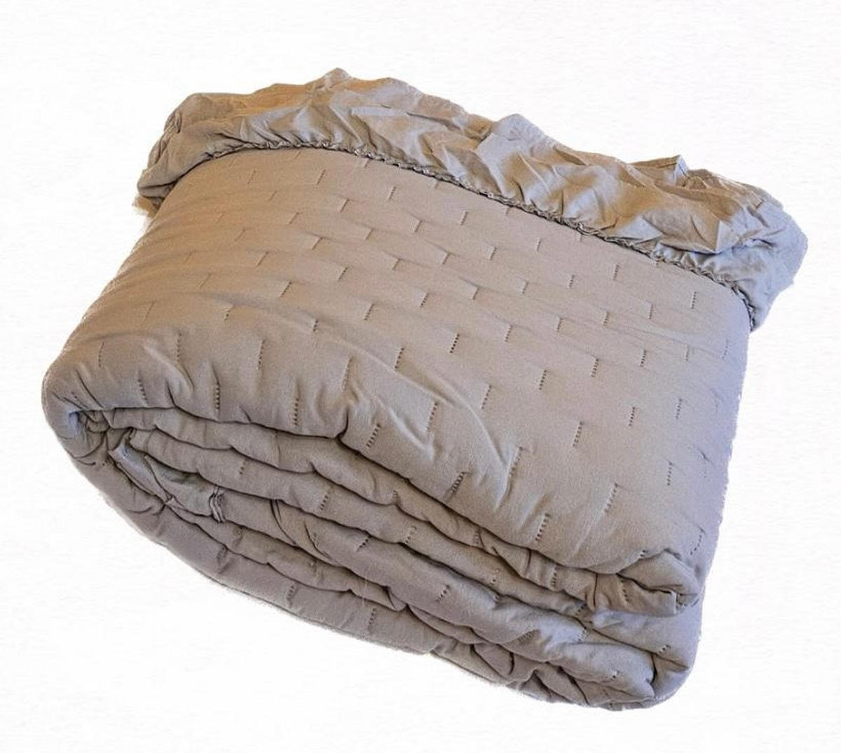 PREKRIVAČ 250/250 cm   - sivo-bež, Basics, plastika (250/250cm)