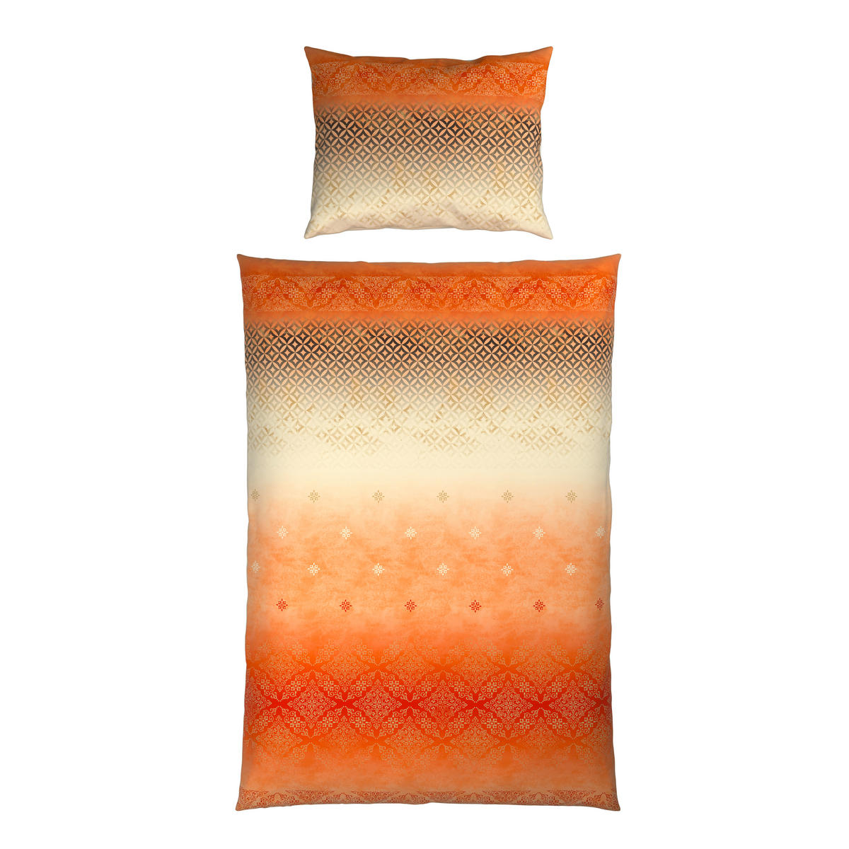 OBOUSTRANNÉ POVLEČENÍ, satén, terracotta, 140/200 cm - terracotta, textil (140/200cm) - Esposa