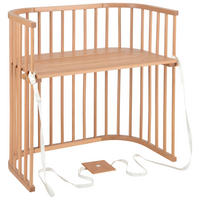 BEISTELLBETT Babybay Boxspring  94/54/96 cm  - Naturfarben, Basics, Holz (94/54/96cm) - Babybay