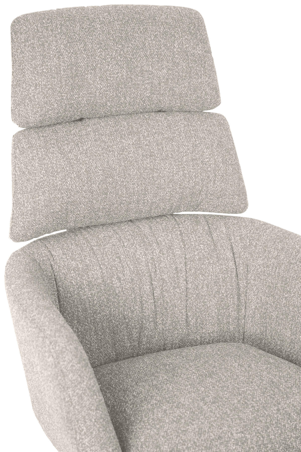 RELAXAČNÉ KRESLO, kov, textil, čierna, béžová - čierna/béžová, Design, kov/textil (73/110/87cm) - Dieter Knoll