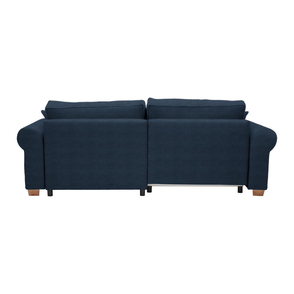 HÖRNSOFFA i mörkblå  - mörkblå, Modern, trämaterial/trä (255/185cm) - MID.YOU