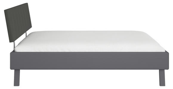 BETT 140/200 cm  in Grau  - Grau, Design, Holzwerkstoff/Textil (140/200cm) - Carryhome