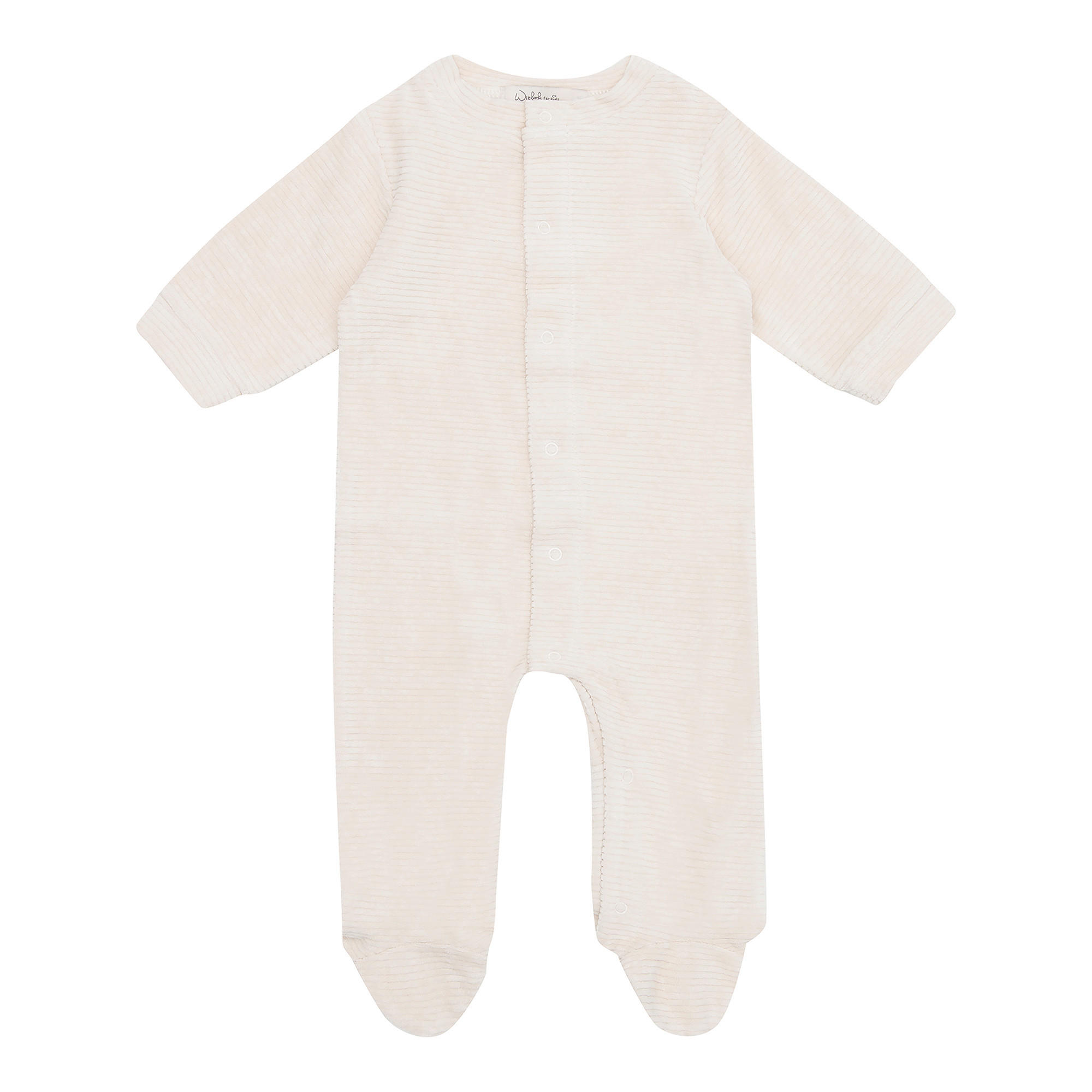 STRAMPLER - Taupe, Basics, Textil (62/68cm) - Witlof for Kids