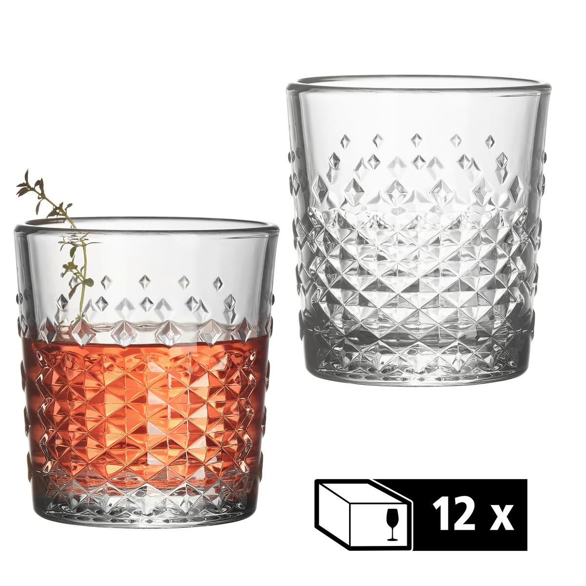 GLÄSERSET OCULAR  12-teilig  - Klar, Basics, Glas (8,5/9,5cm)