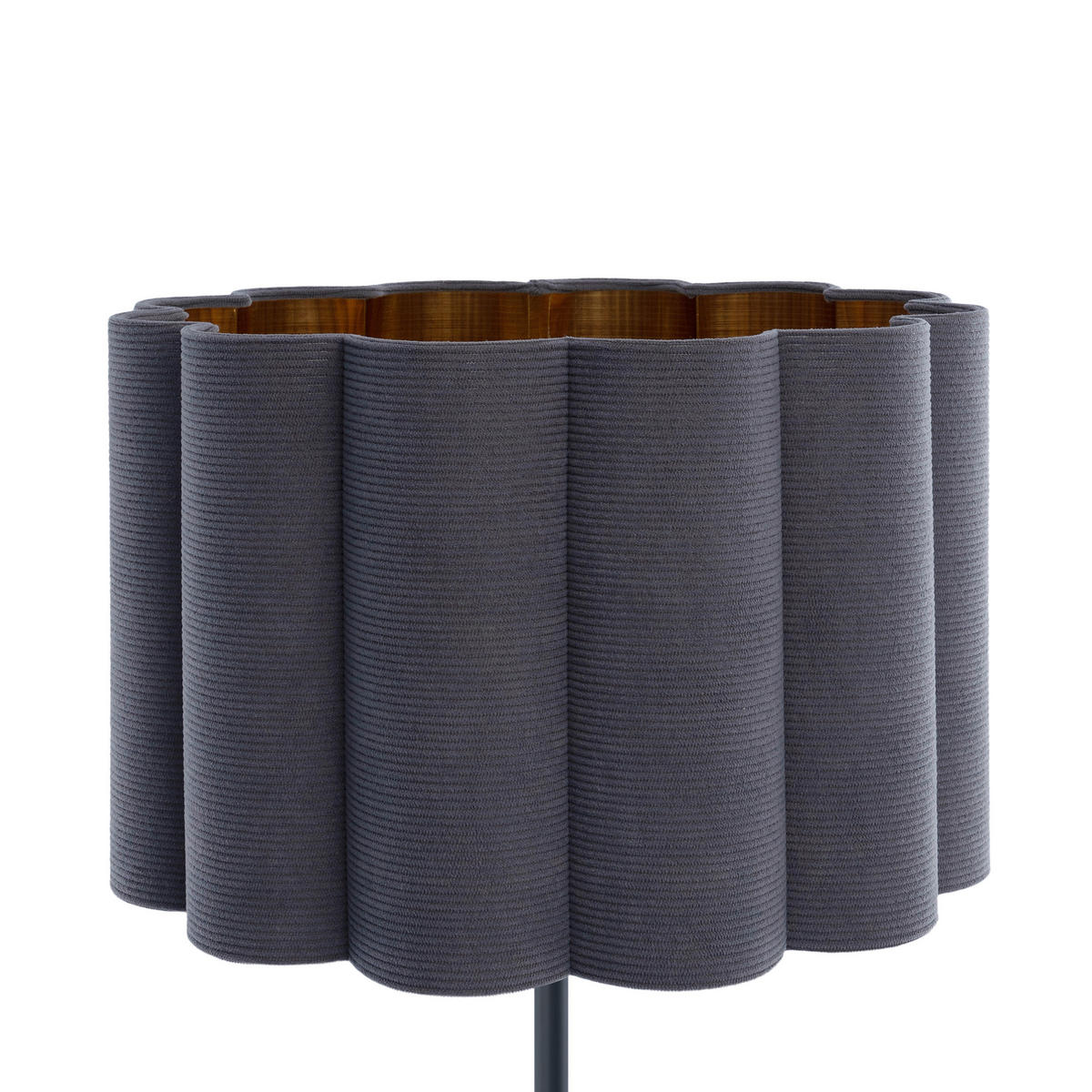 STEHLEUCHTE 40/150 cm    - Schwarz/Grau, Trend, Kunststoff/Textil (40/150cm) - Novel