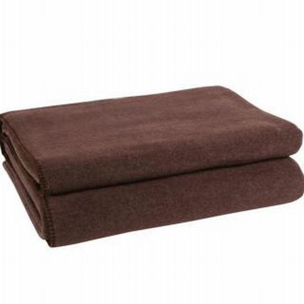 FLEECEDECKE Soft-Fleece 160/200 cm  - Dunkelbraun, Basics, Textil (160/200cm) - Zoeppritz