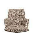 ARMLEHNSTUHL  in Eisen Jacquard  - Schwarz/Braun, Design, Textil/Metall (59/89,5/63cm) - Novel