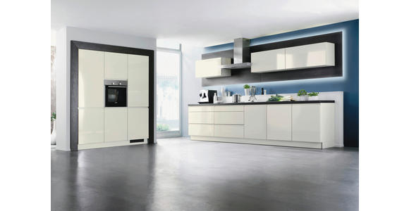 EINBAUKÜCHE   - Magnolie, Design, Holzwerkstoff - Dieter Knoll