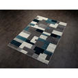 WEBTEPPICH 240/290 cm Astor Grid Grau, Petrol  - Petrol/Grau, Design, Textil (240/290cm) - Novel