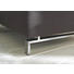 WOHNLANDSCHAFT Webstoff Dunkelbraun - Chromfarben/Dunkelbraun, Design, Textil/Metall (280/71/203cm) - Dieter Knoll