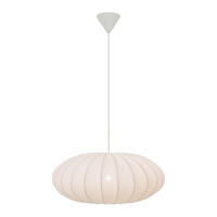 HÄNGLAMPA 55/35-150/55 cm  - vit/svart, Klassisk, metall/textil (55/35-150/55cm)