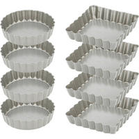 BACKFORMENSET Baker's Best  - Silberfarben, KONVENTIONELL, Metall - Birkmann