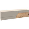 LOWBOARD Taupe, Wildeiche  191,9/50/44,6 cm  - Taupe/Wildeiche, Design, Holz/Holzwerkstoff (191,9/50/44,6cm) - Voglauer