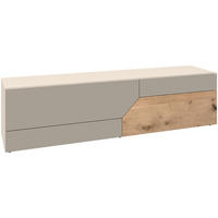 LOWBOARD Taupe, Wildeiche  191,9/50/44,6 cm  - Taupe/Wildeiche, Design, Holz/Holzwerkstoff (191,9/50/44,6cm) - Voglauer